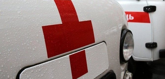 В Калининграде иномарка сбила подростка на мотоцикле