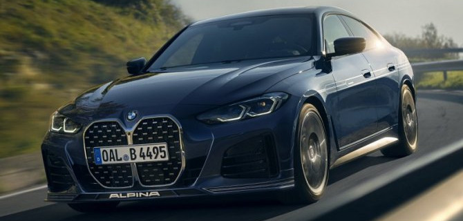 В Германии представлен новый спорт-седан Alpina B4 Gran Coupe