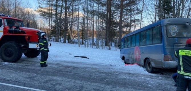 В Карелии опрокинулся автобус с детьми – возбуждено уголовное дело