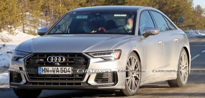 На дорогах появился странный прототип Audi S6