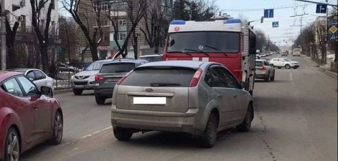 В центре Калуги иномарка сбила женщину