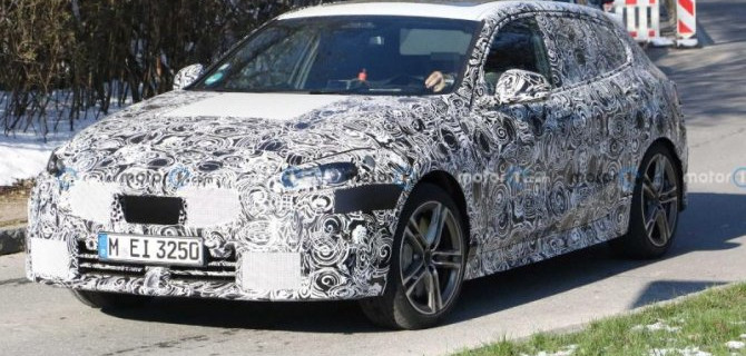 Начались испытания обновлённого BMW 1-Series