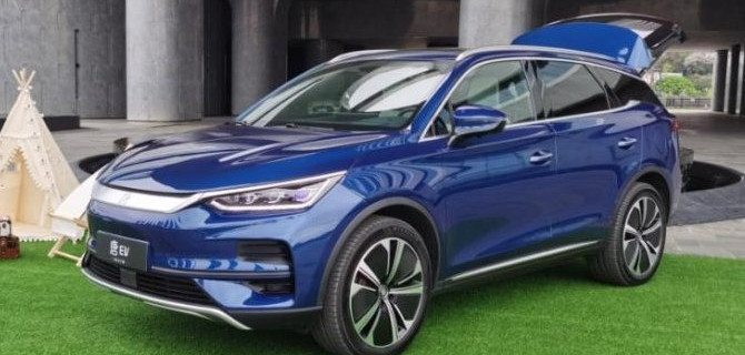 Премиальный электрокроссовер BYD Tang EV прошёл рестайлинг
