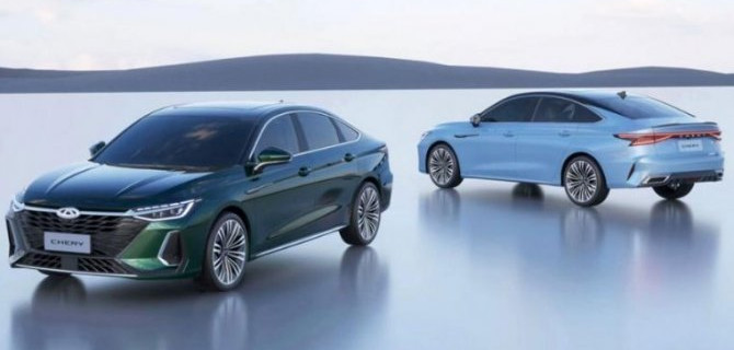 Опубликованы изображения нового седана Chery Arrizo 8