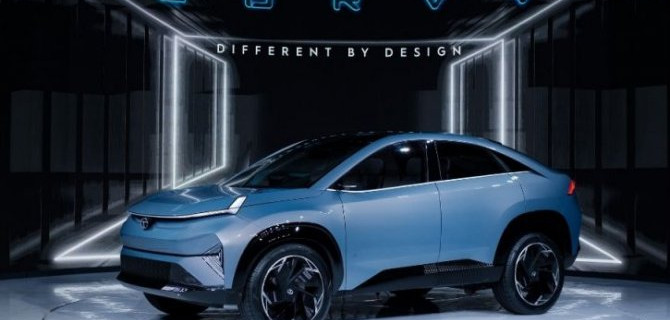 В Индии показан новый электрический кроссовер от Tata