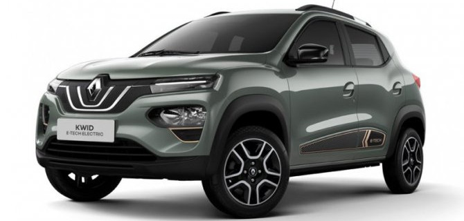 Обновлён электрокроссовер Renault Kwid