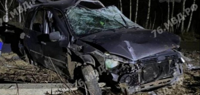 24-летняя пассажирка погибла в ДТП в Ярославской области