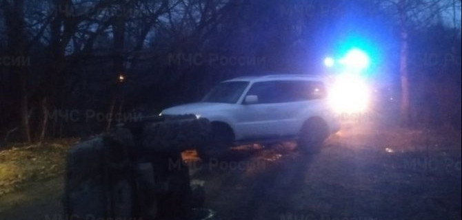 Под Калугой опрокинулся квадроцикл – водитель госпитализирован