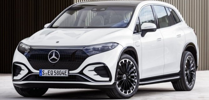 Представлен новый электрокроссовер Mercedes-Benz EQS