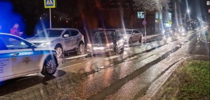 В Туле на переходе сбили женщину