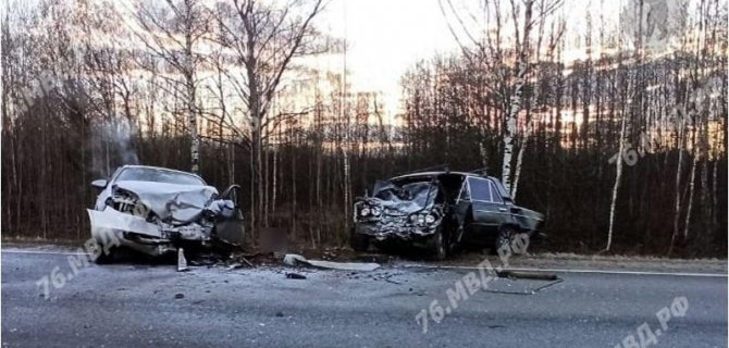 В ДТП в Тутаевском районе Ярославской области погиб человек