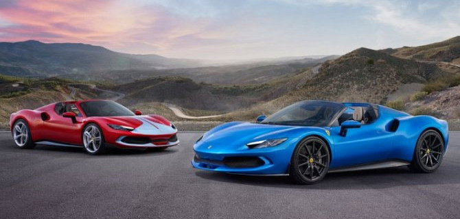 Представлен гибридный суперкар Ferrari 296 GTS