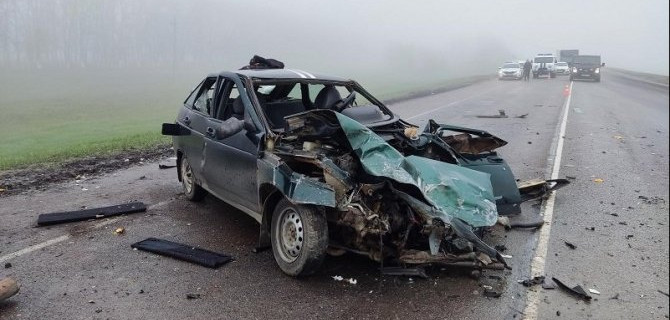 В ДТП в тумане в Белгородской области погиб человек