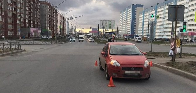 В Череповце сбили 11-летнего велосипедиста