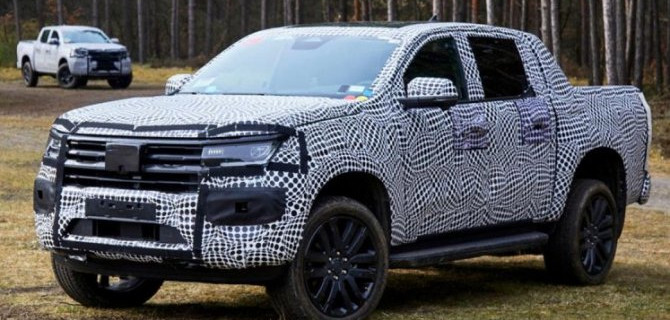 Рассекречен пикап Volkswagen Amarok нового поколения