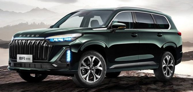 В Китае начались продажи пятиместной версии Exeed VX