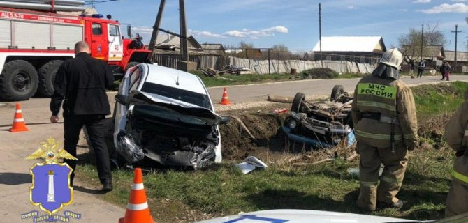 Шесть человек пострадали в ДТП в Ульяновской области