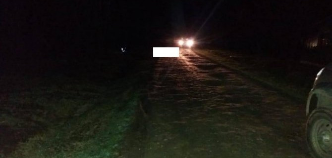 В Санчурском районе Кировской области водитель насмерть сбил пешехода и скрылся