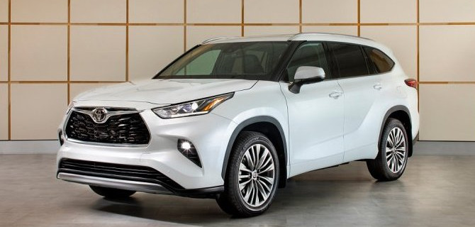 Кроссовер Toyota Highlander прошёл рестайлинг