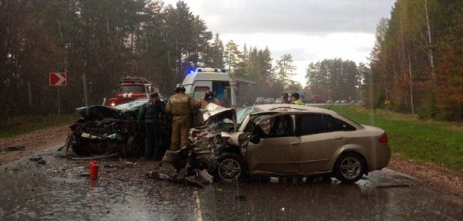 Два водителя погибли в ДТП в Уржумском районе