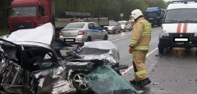 В ДТП в Калужской области погиб человек
