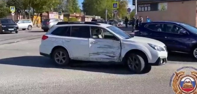 В ДТП в Гурьевске пострадал мотоциклист