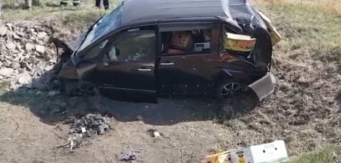 В Черемховском районе сегодня опрокинулся автомобиль – водитель погиб