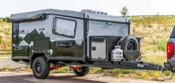 В США представлен жилой трейлер для бездорожья