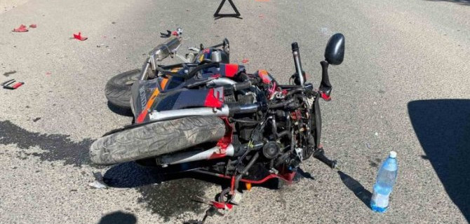 Мотоциклист пострадал в ДТП в Самаре