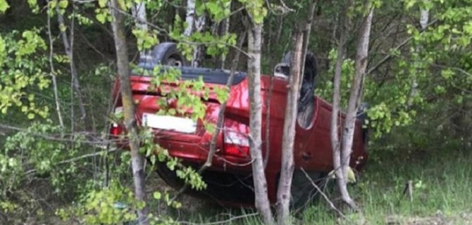 В Касимовском районе опрокинулась «Лада» - пострадал водитель