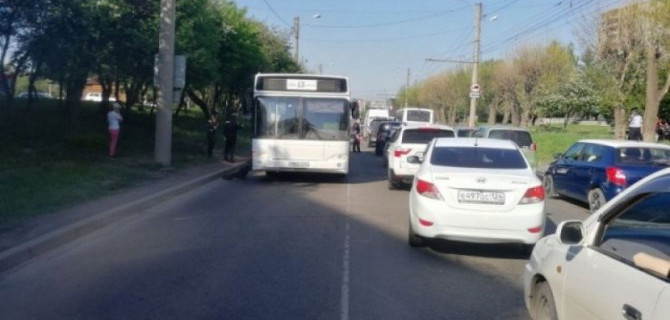 В Красноярске автобус насмерть сбил мальчика