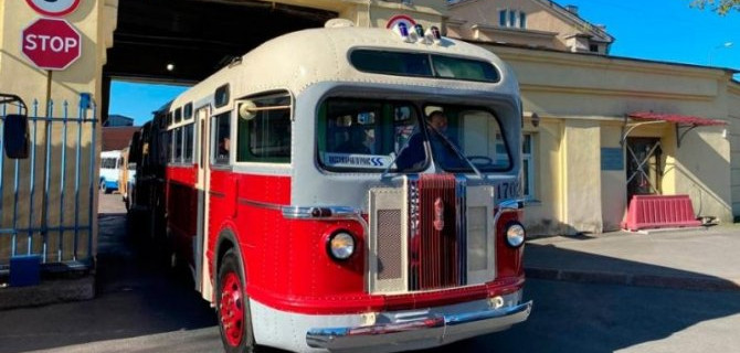 В Санкт-Петербурге восстановлен очень редкий советский автобус