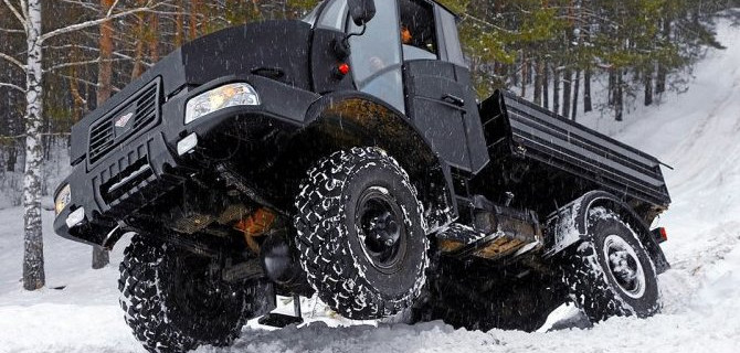 В России началось серийное производство уникальных грузовиков особо высокой проходимости