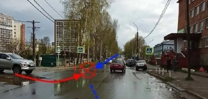 Мотоциклист пострадал в ДТП в Сыктывкаре