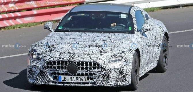 Началось тестирование нового Mercedes-AMG GT Coupe
