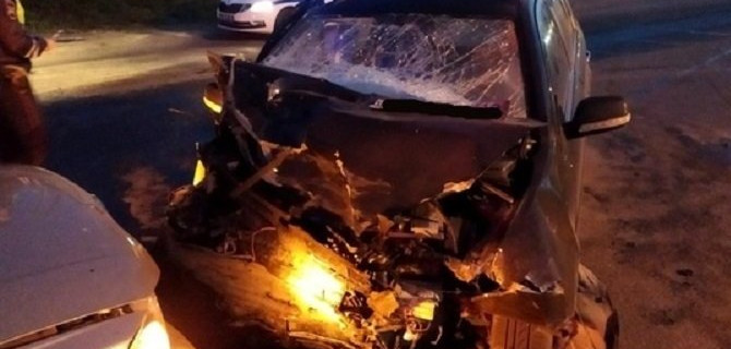 Три человека пострадали в ДТП на Вытегорском шоссе в Петрозаводске