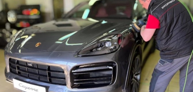 В Порше Центре Таганка доступны услуги детейлинга, ухода и дооснащения автомобилей