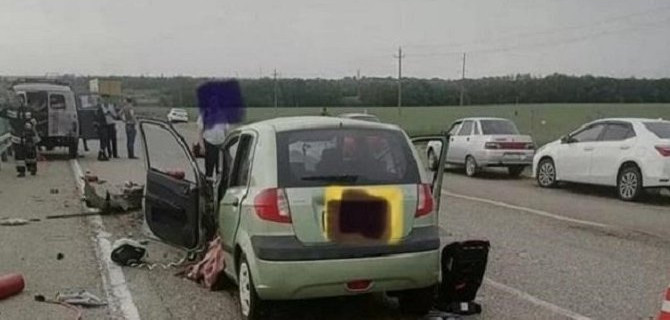 Молодая мать погибла в ДТП в Краснодарском крае