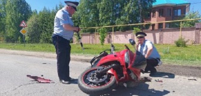 Мотоциклист погиб в ДТП под Верхней Пышмой