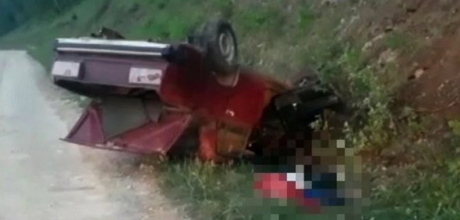 19-летний водитель погиб при опрокидывании машины в Башкирии