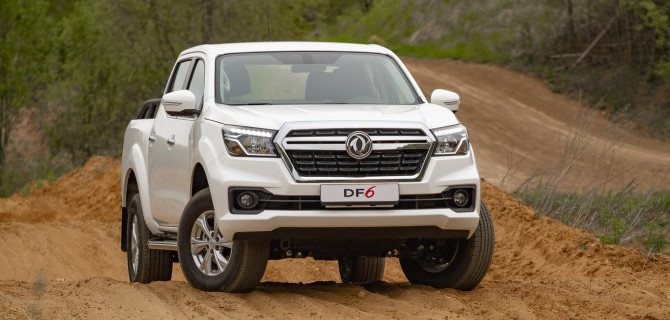 В России начались продажи очередной новинки из Поднебесной — пикапа Dongfeng DF6