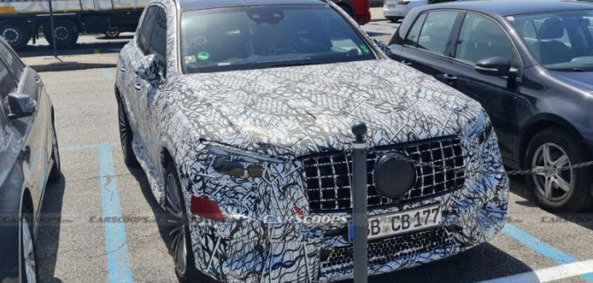 Mercedes-AMG GLC 43 проходит модернизацию