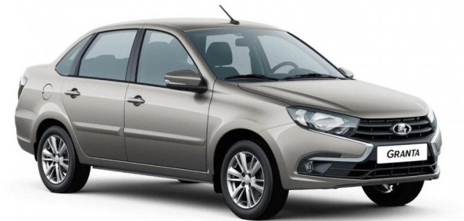 Известна стоимость упрощённых Lada Granta