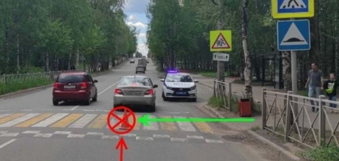 В Сыктывкаре автомобиль сбил 18-летнего пешехода