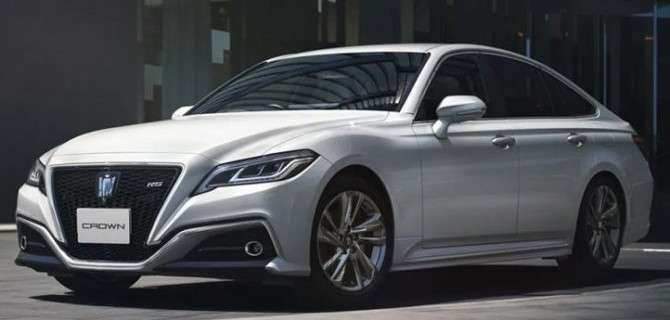 Опубликованы патентные изображения обновлённого седана Toyota Crown