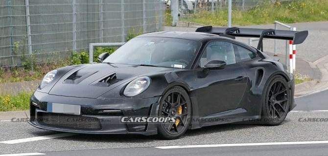 Новый Porsche 911 GT3 RS 2023 года полностью лишился камуфляжа