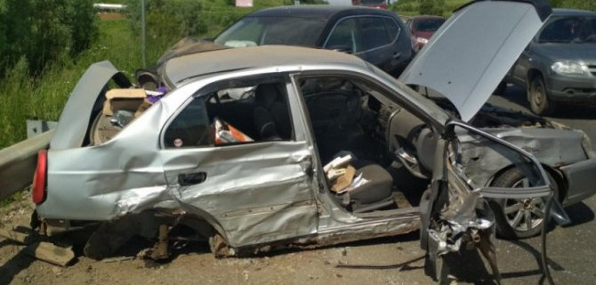 Два человека пострадали в ДТП в Удмуртии