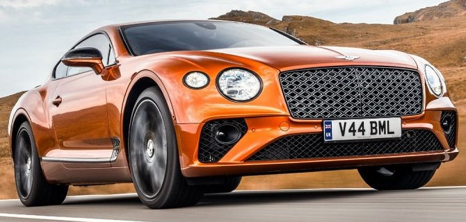 Купе Bentley Continental GT получило роскошный фирменный тюнинг