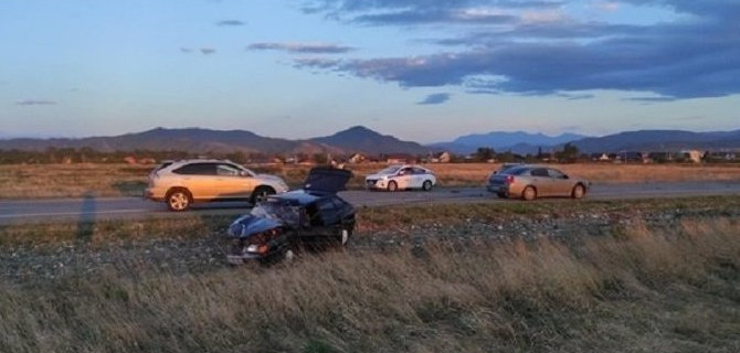 Четыре человека пострадали в ДТП в Хакасии