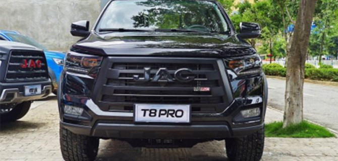 В Китае прошла презентация обновлённого пикапа JAC T8 PRO